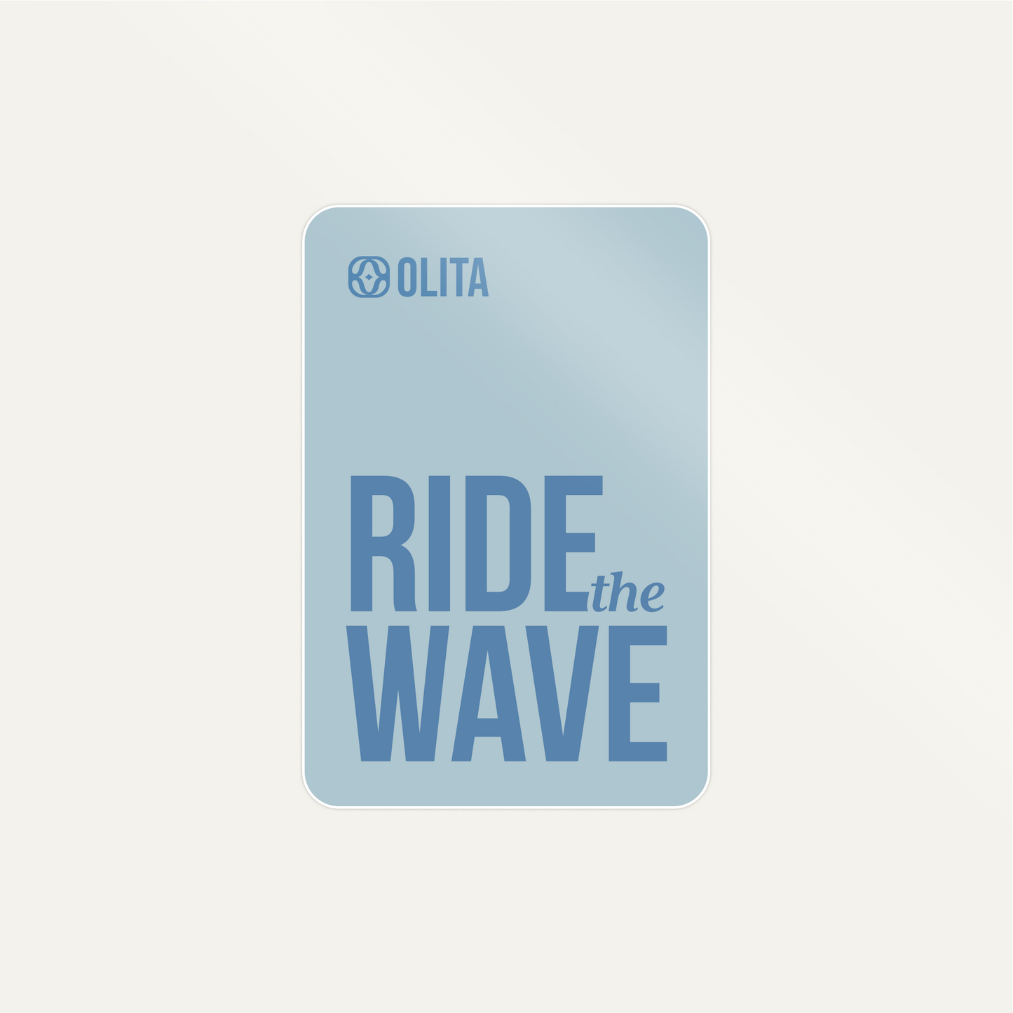 Olita Ride The Wave Stickers